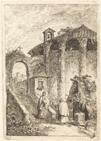 The Ancient Temple, Hubert Robert, 1763/1764