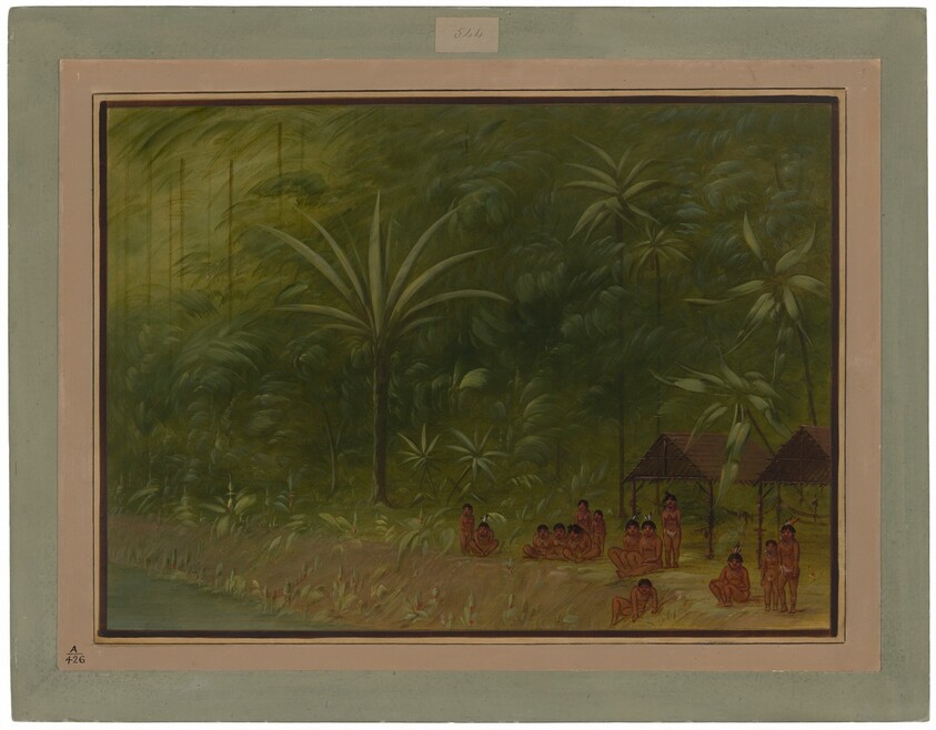 Encampment of Cocomas - Looking Ashore