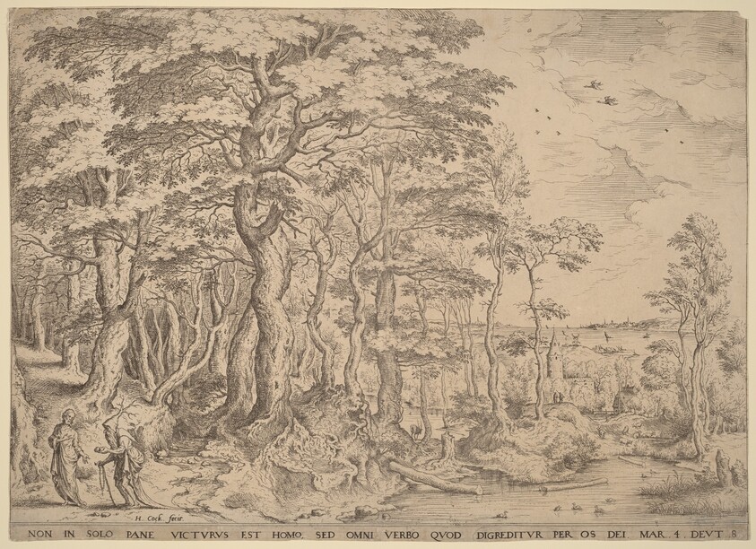 Landscape with the Temptation of Christ