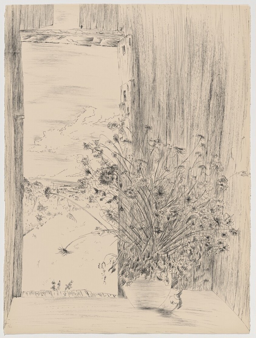 Flowers in Barn from Of Nature, Of Man