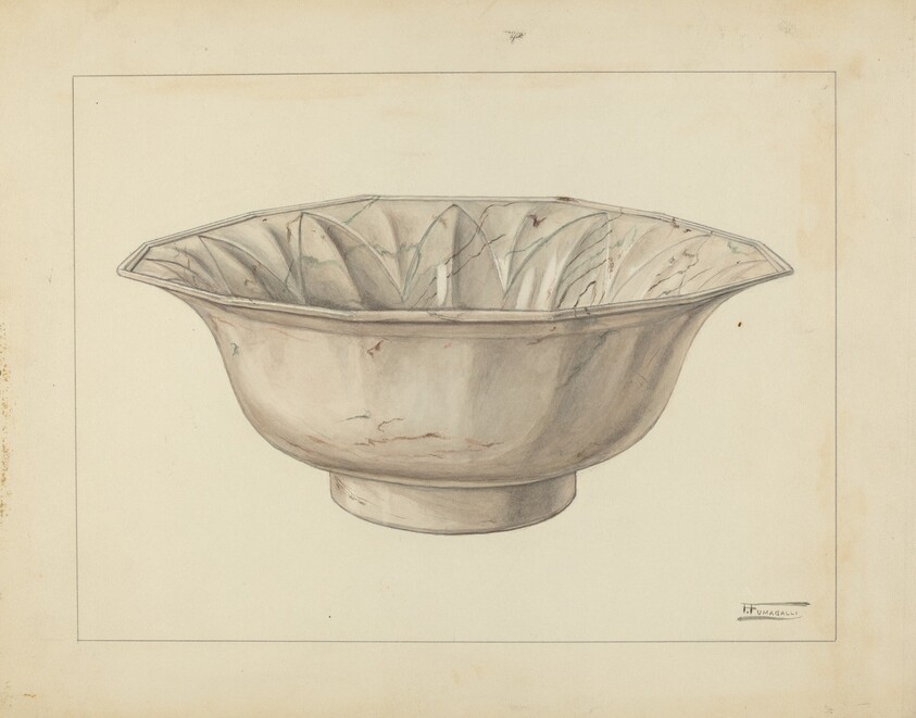 Wash Bowl and Pitcher