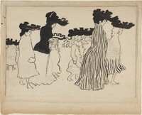A Promenade in Fancy Hats, Pierre Bonnard, 1891/1893
