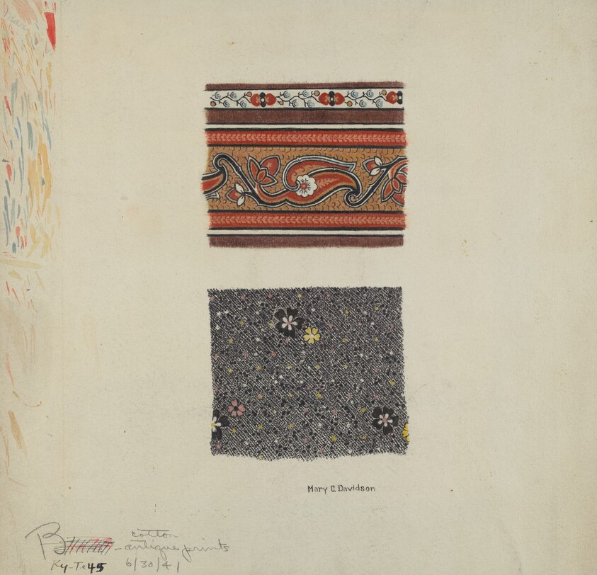 Cotton Antique Prints