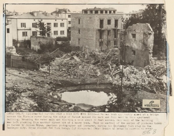 Title from caption on object: “What Happens When a Bomb Hits Your House”