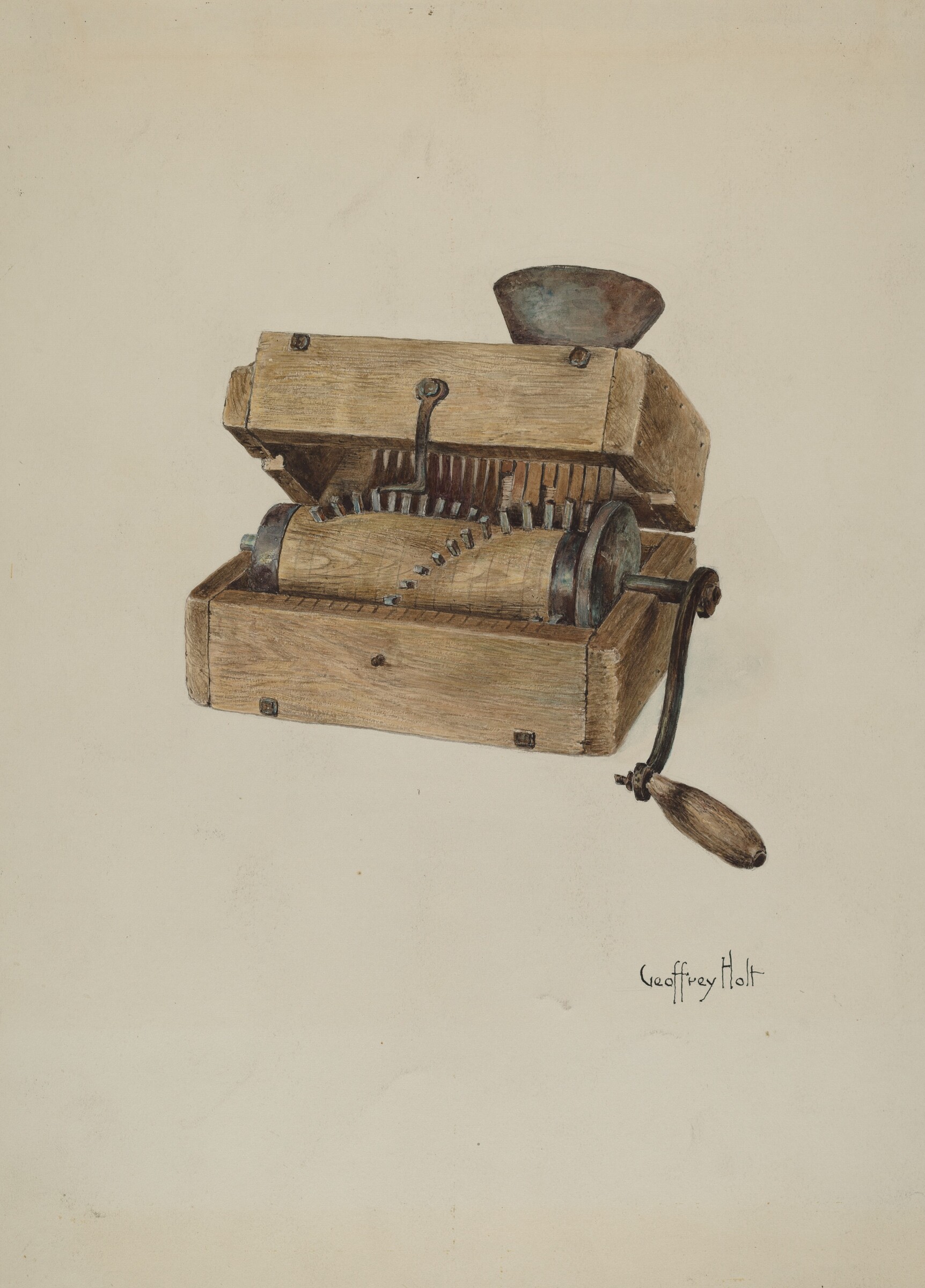 Meat Grinder, Geoffrey Holt, c. 1939