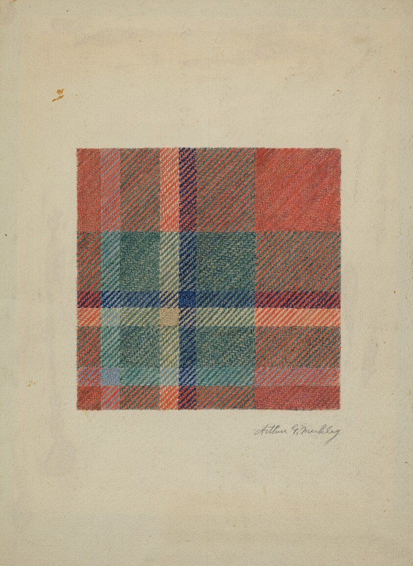 Plaid Woolen Blanket