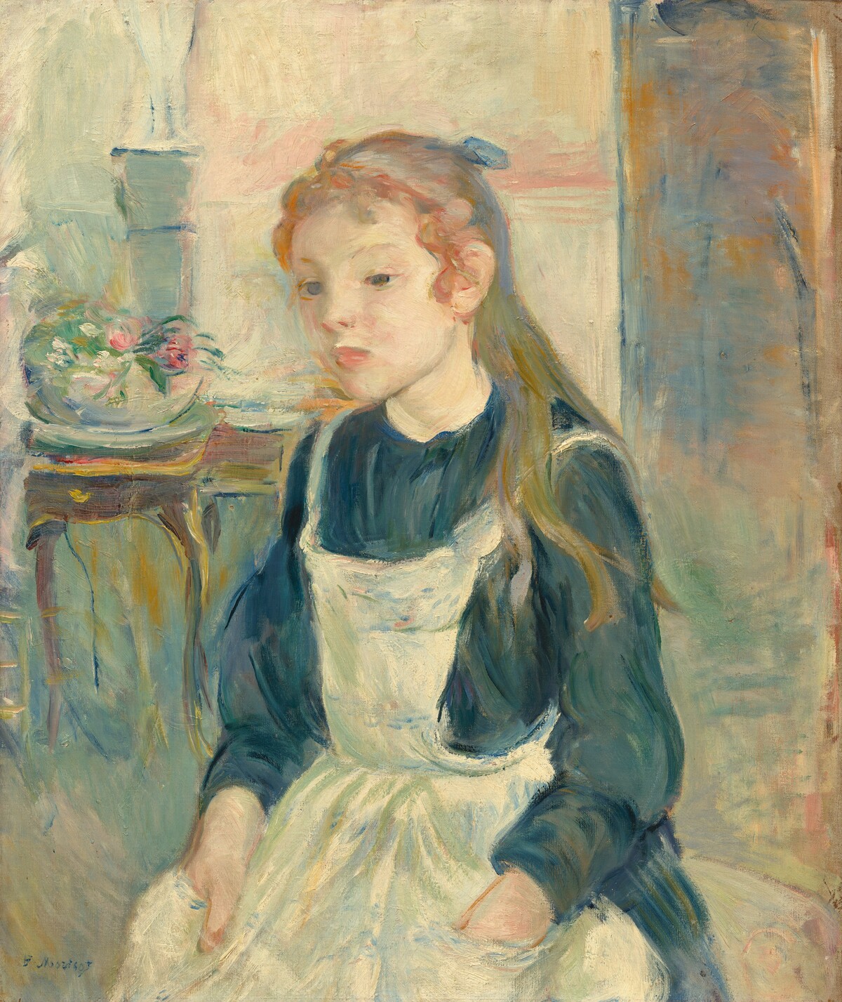 Young Girl with an Apron