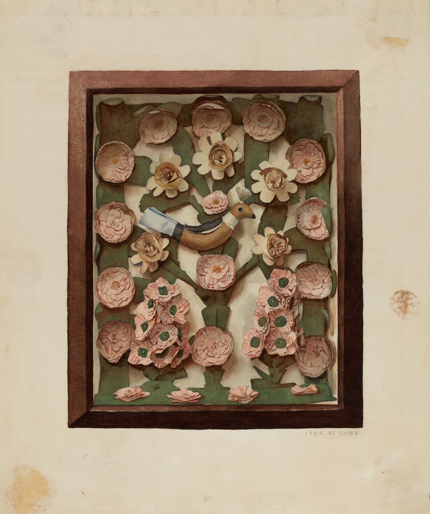 Valentine in Shadow Box