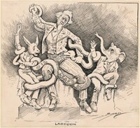 Laocoön, Clifford Kennedy Berryman, 1924