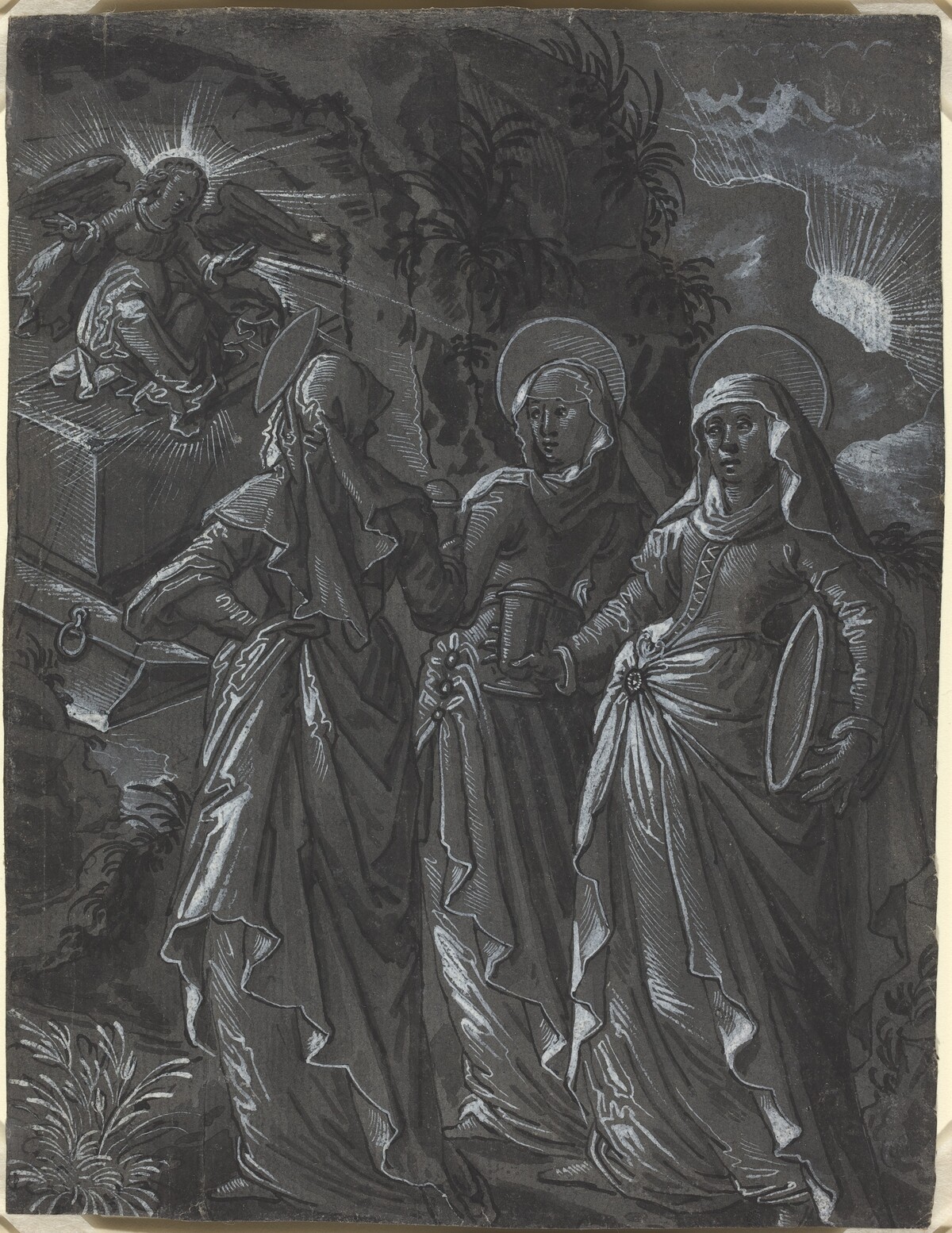 The Three Women at the Tomb [recto]