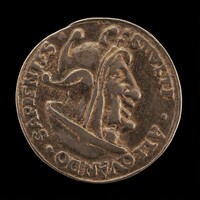 Satirical Head of a Cardinal [reverse], German 16th Century, c. 1540