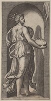 Hope, Marcantonio Raimondi after Raphael, c. 1515-1525