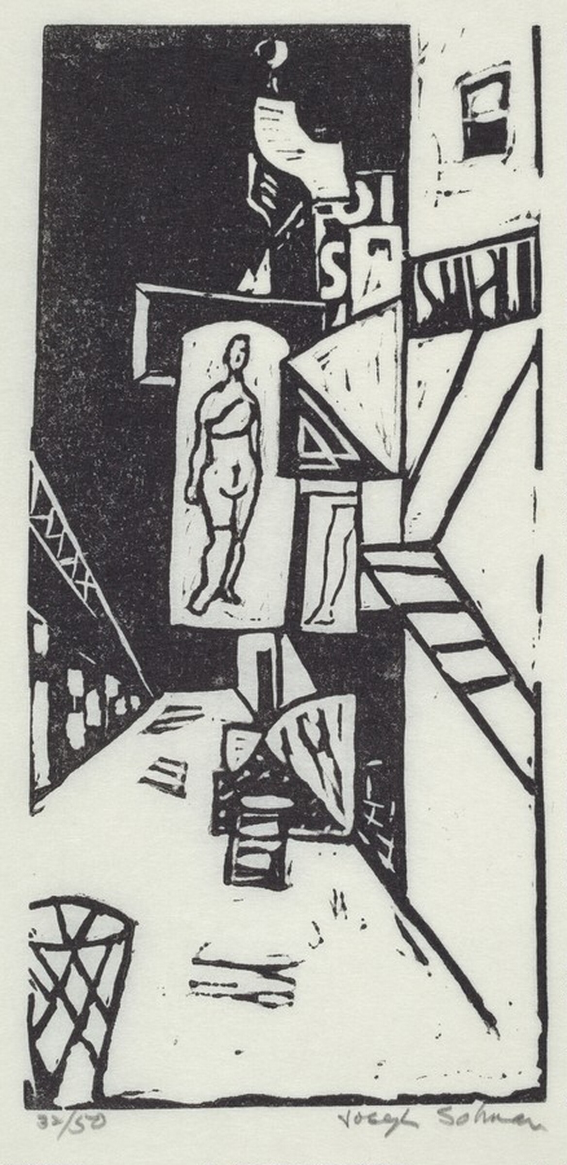 Venus of 23rd Street, Joseph Solman, c. 1936