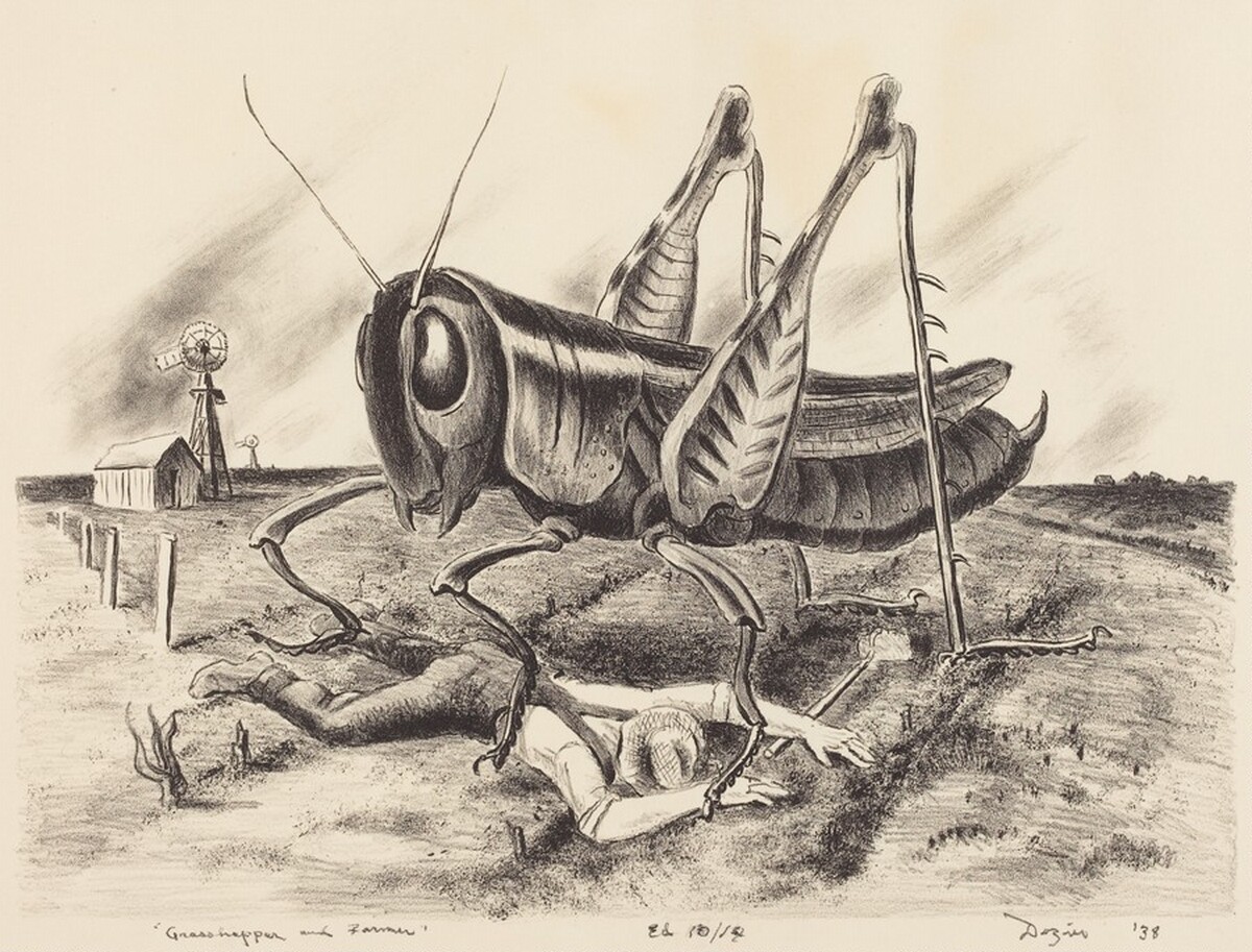 Grasshopper and Farmer