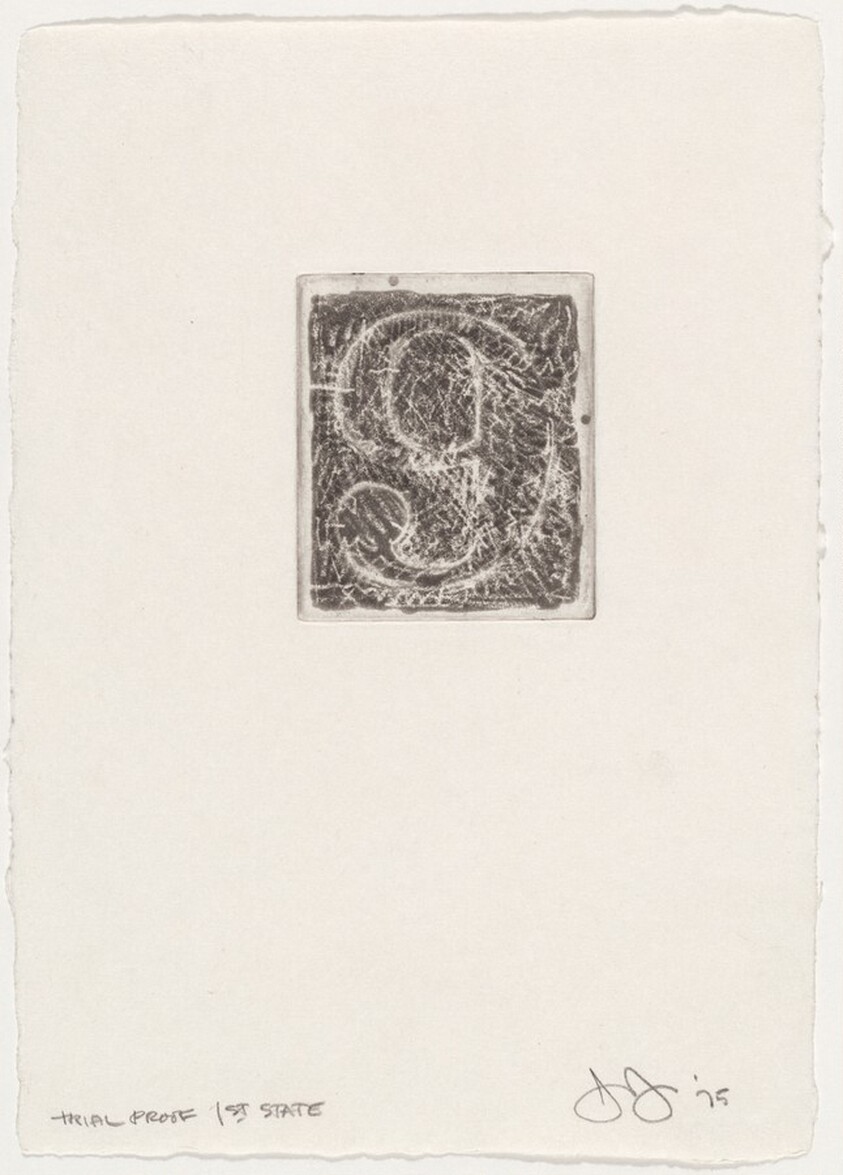 9 [trial proof of 1st state]