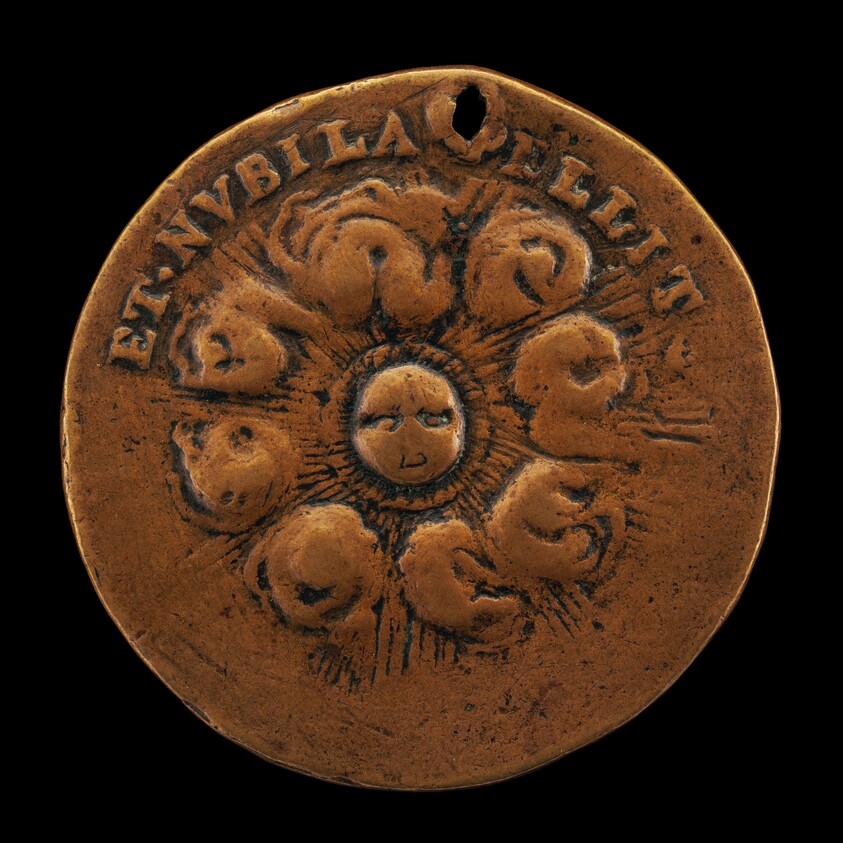 Radiant Sun Dispelling Clouds [reverse]