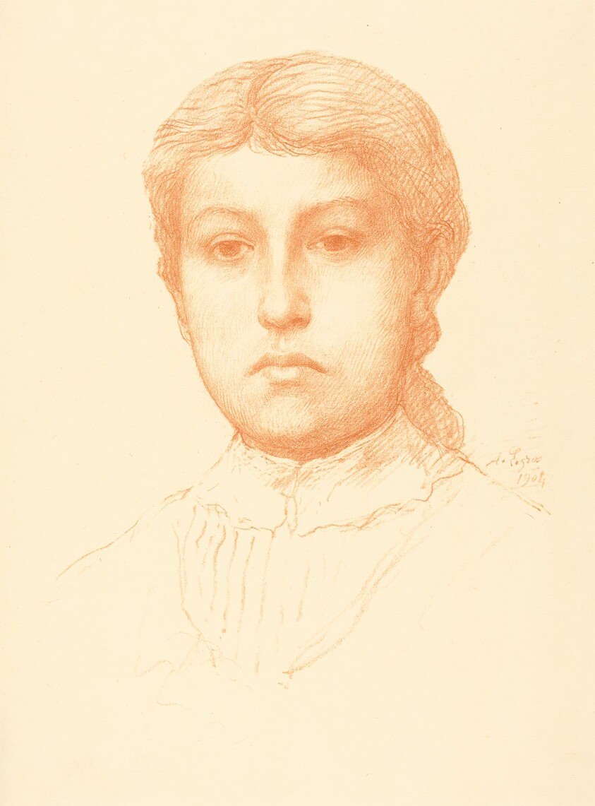 Head of a Young Girl (Tete de jeune fille)
