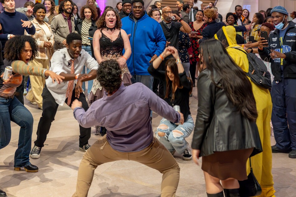 Visitors enjoying National Gallery Nights