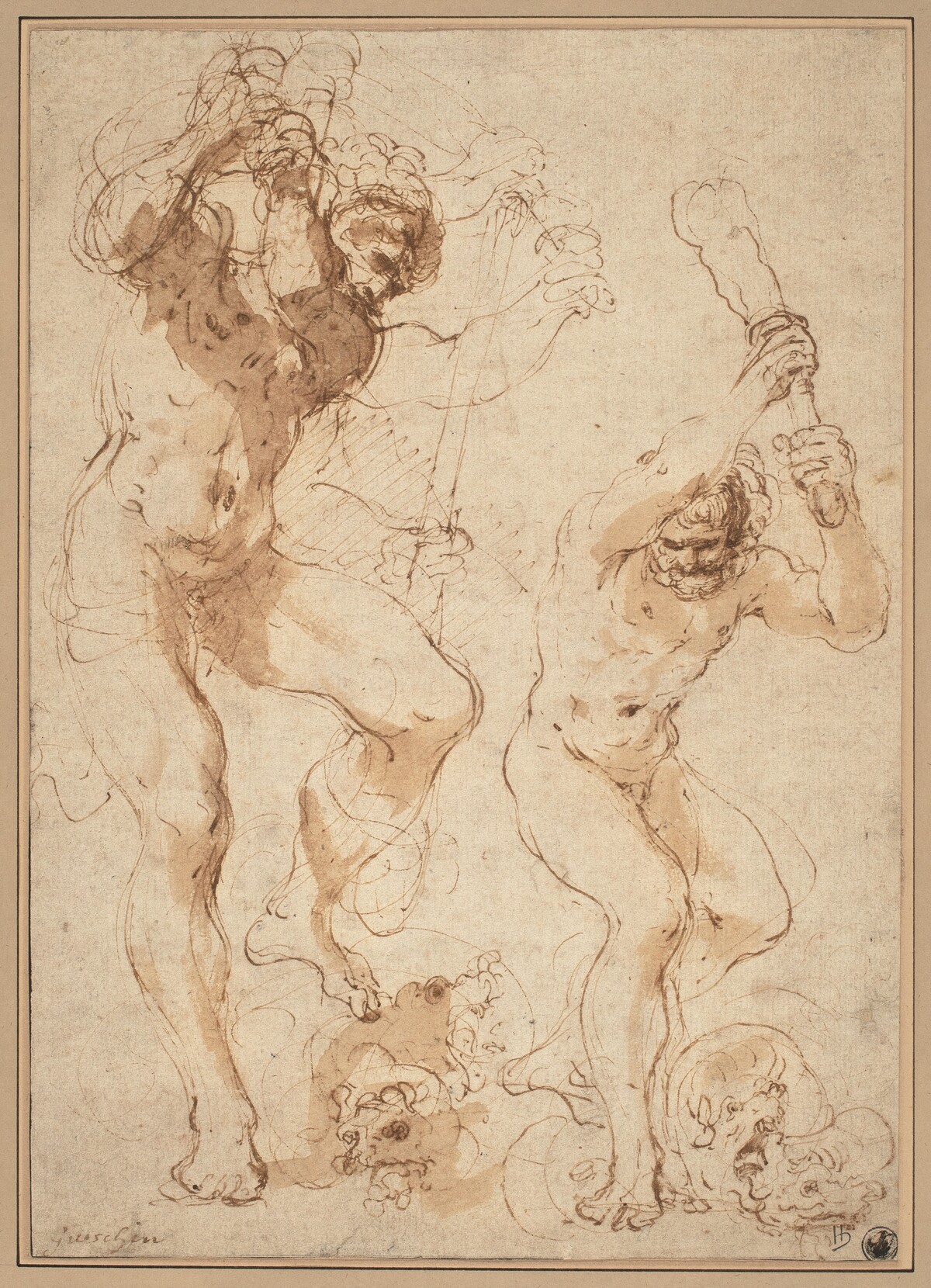Hercules Slaying the Hydra