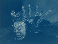 Komuqi Mask - Kwakuitt, Edward Sheriff Curtis, 1900s