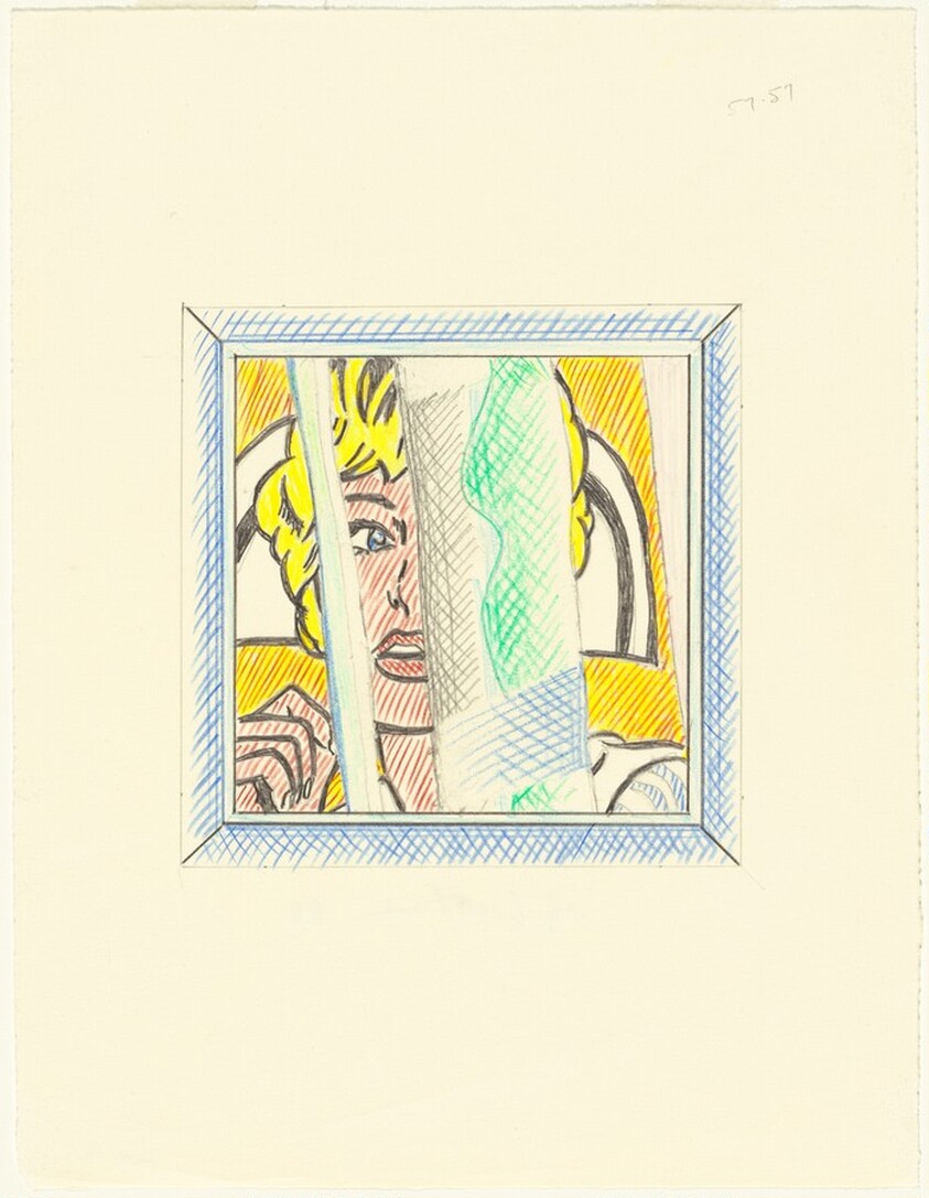 Study for "Reflections: Nurse"