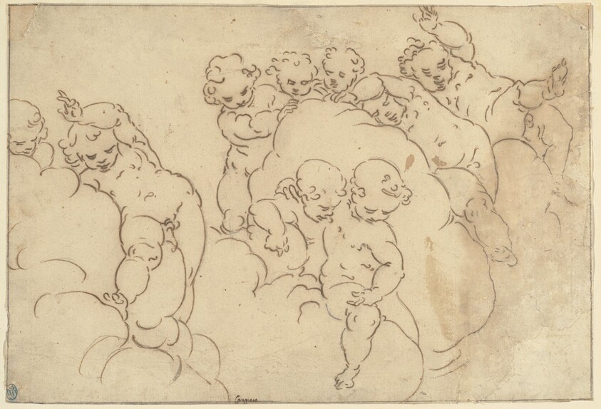 Putti in the Clouds