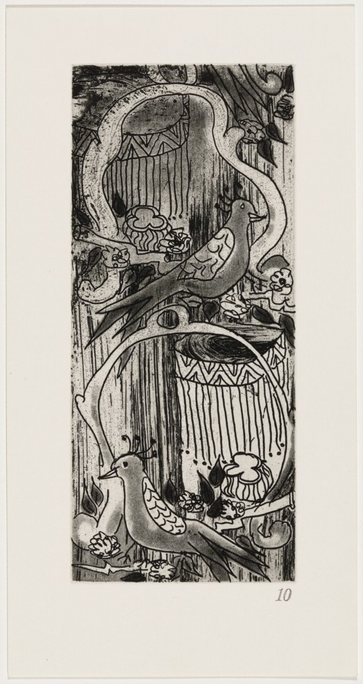 Parrots from The Joy of Ornament, Robert Kushner, 1980