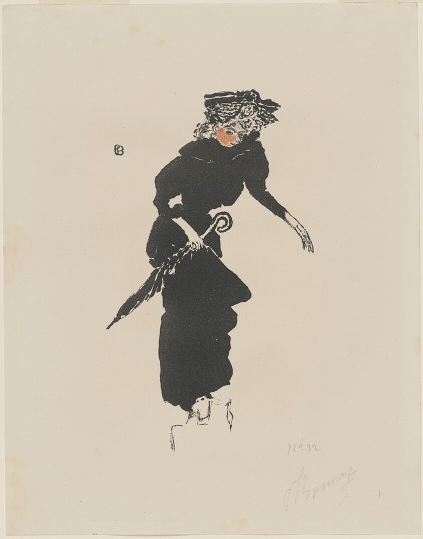 Woman with an Umbrella (Femme au parapluie)