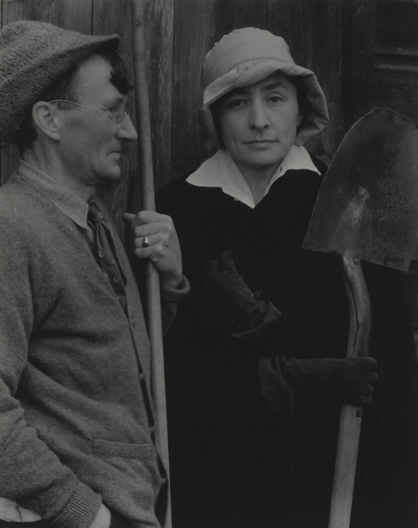 Georgia O'Keeffe and Donald Davidson