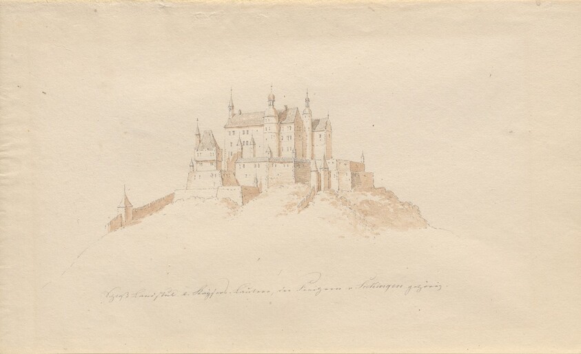 Schloss Landstuhl b. Kaisers, Lautern, den Prinzen v. Sickingen gehürig