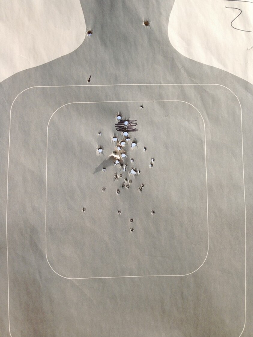 Border Patrol Target #9, Lower Rio Grande National Wildlife Refuge, Texas