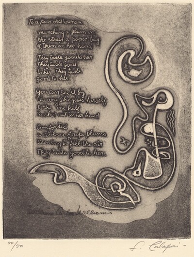 To a Poor Old Woman from 21 Etchings and Poems