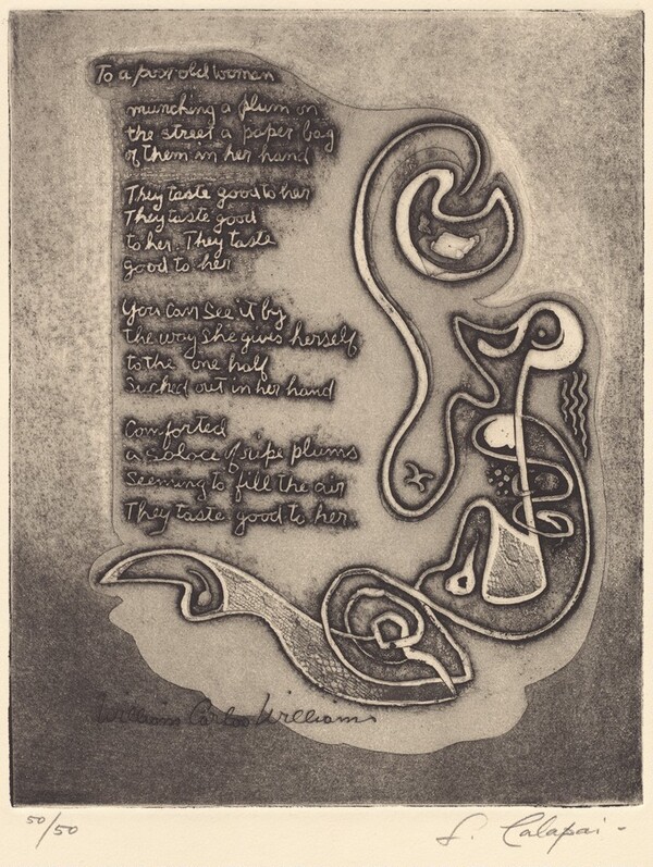 To a Poor Old Woman from 21 Etchings and Poems