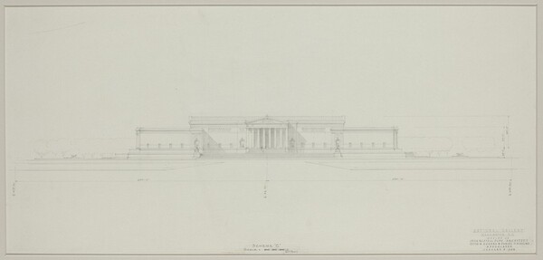 Early Elevation Study: Axis on 4 1/2 Street