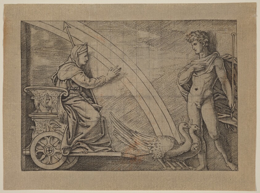 Juno in a Chariot Pulled by Peacocks
