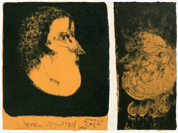 Justine and the Marquis de Sade from Charenton