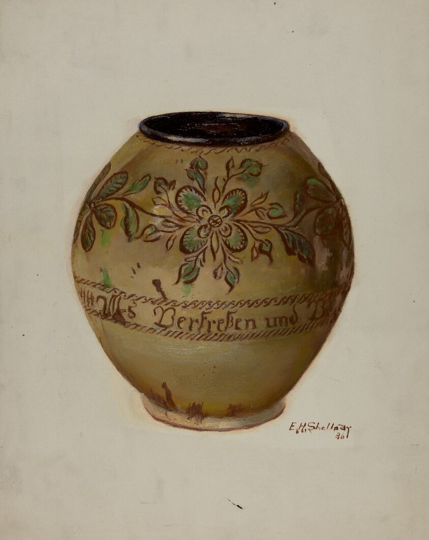 Pa. German Jar