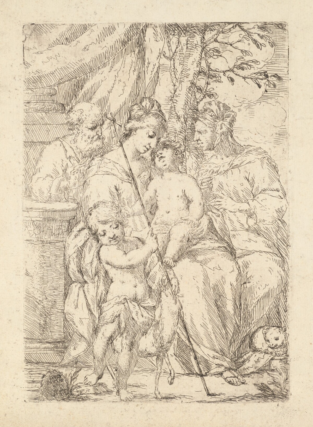 Holy Family with Saint Elizabeth