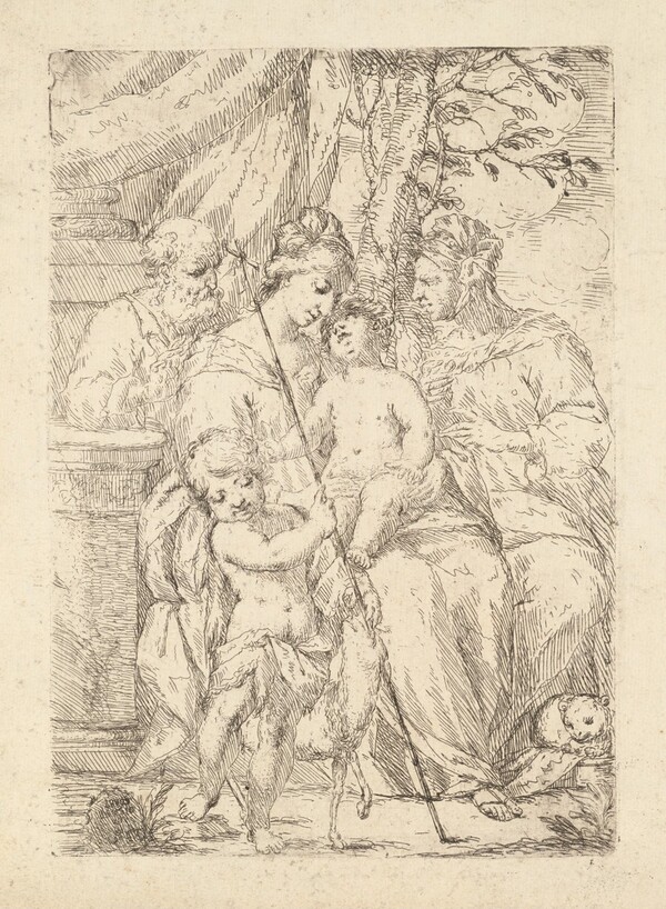 Holy Family with Saint Elizabeth
