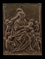 The Virgin & Child with Four Angels, German 16th Century, early 16th century