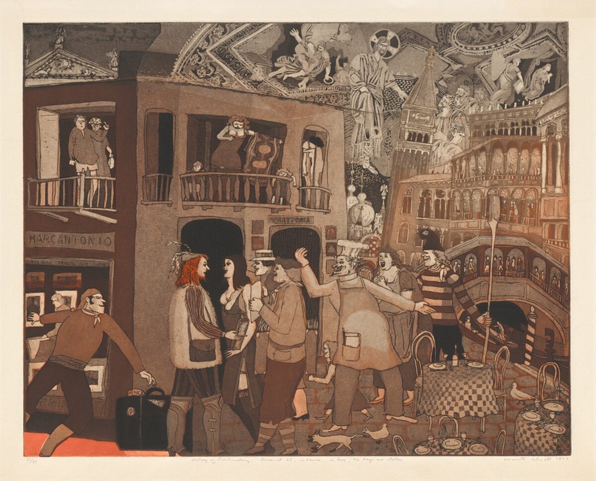 Dürer at 23, in Venice, in Love, His Bags are Stolen