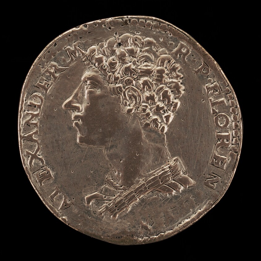 Alessandro de' Medici, 1512-1537, 1st Duke of Florence 1523 [obverse]