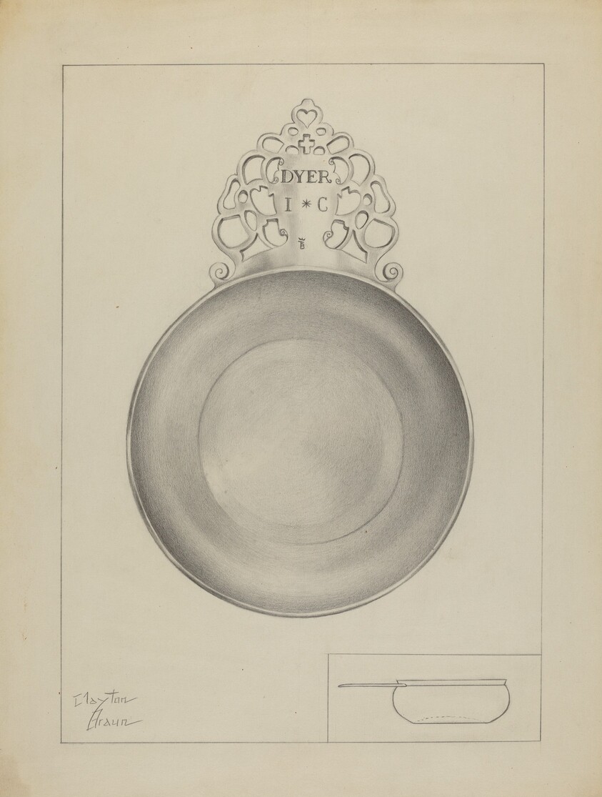 Silver Porringer