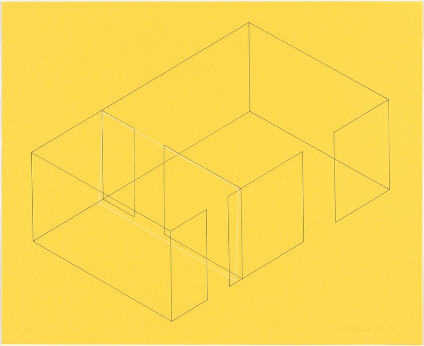 Untitled from Eight Variations for Galerie Heiner Friedrich (Acht Variationen für die Galerie Heiner Friedrich)