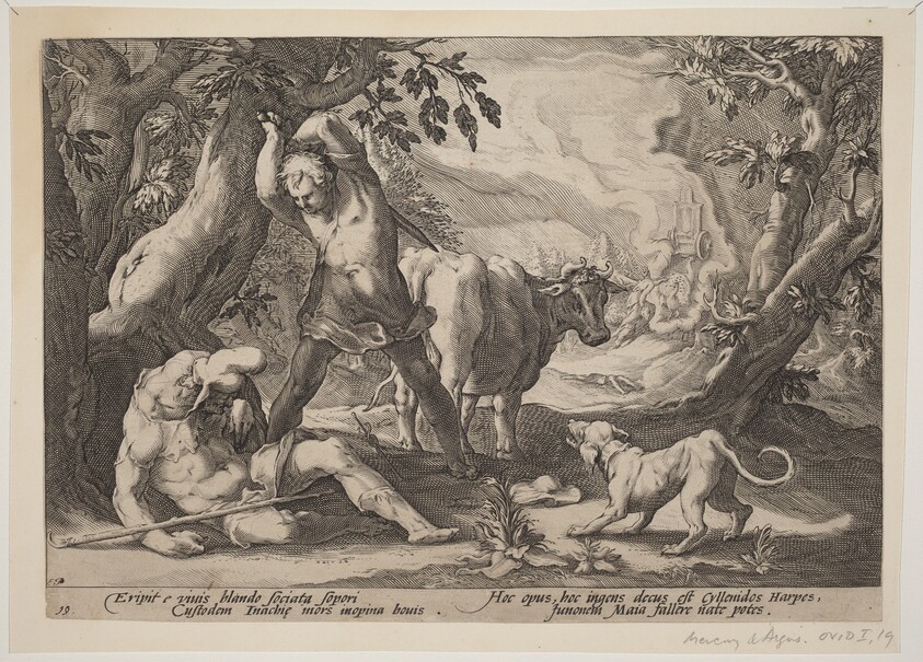 Landscape with Mercury Raising His Sword to Kill a Sleeping Argus
