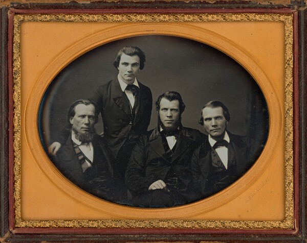 Portrait of Four Men