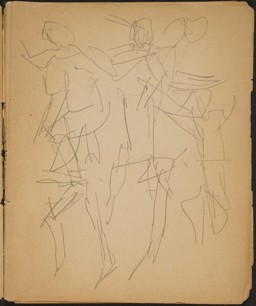 Studien von Tanzenden (Studies of Dancers) [p. 7]