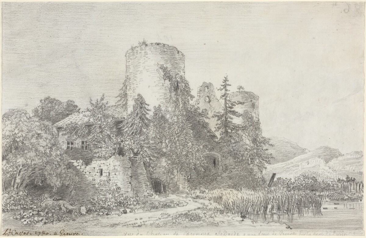 Vue du Chateau de Saconnex