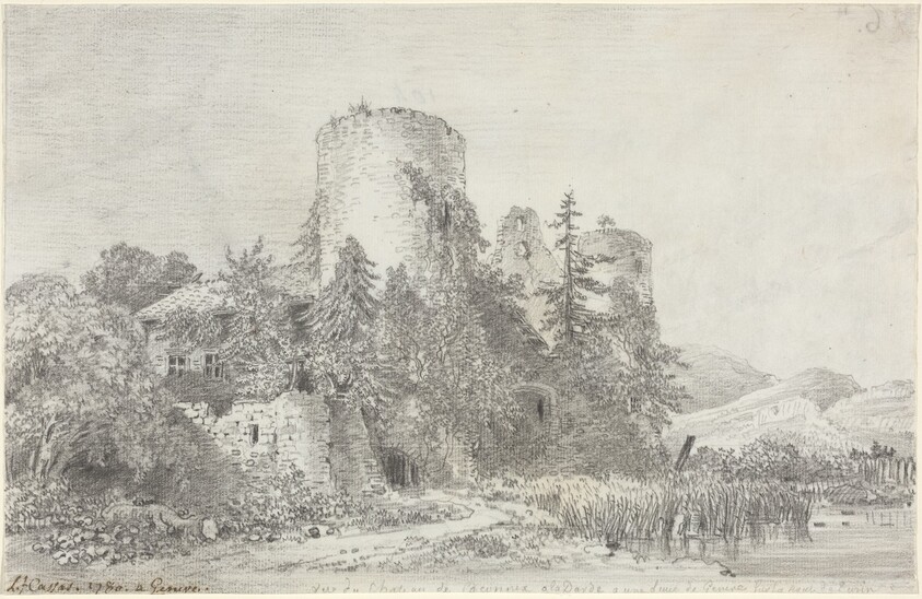 Vue du Chateau de Saconnex