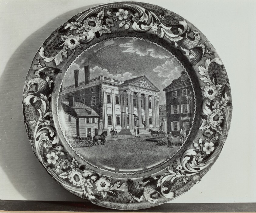 Plate - "Bank of U.S., Philadelphia"